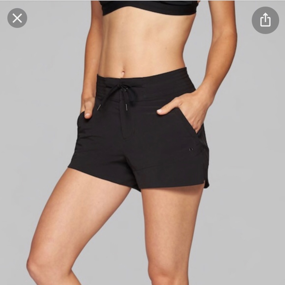 Athleta Hudson Boardshort Black NWOT